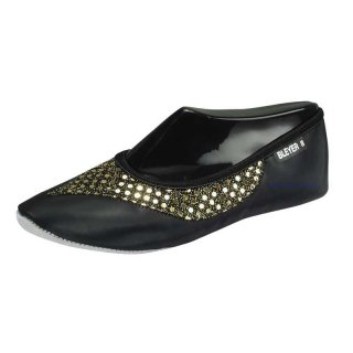 Bauchtanzschuhe 6309 schwarz-gold