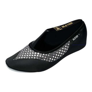 Bauchtanzschuhe 6309 schwarz-silber