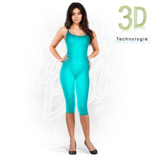 Bodyleggings Capri mit Spaghettiträger 160 DEN