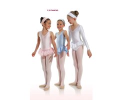 Danceries Z52 FAMOUS Ballettstrumpfhose mit Fuß weiß 10 - 12 Jahre