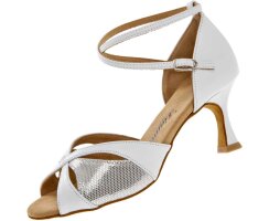 Diamant Tanzschuhe 141-087-390 weiß