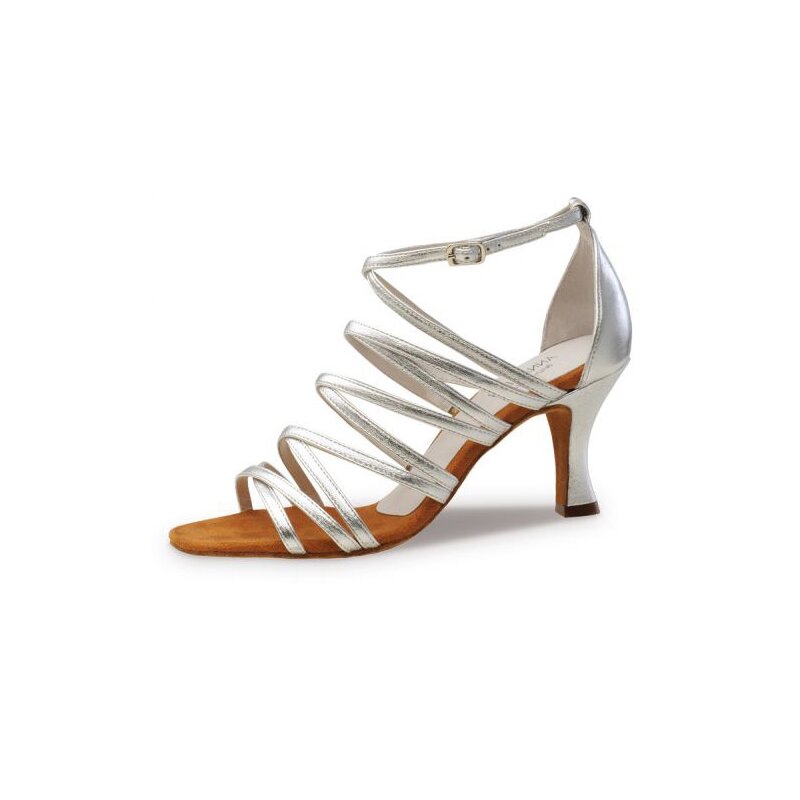 Anna Kern 652-60 Tanzschuhe silber 3 = 35 1/3
