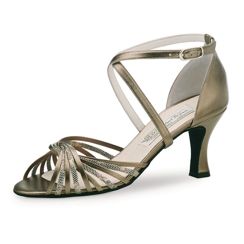 Werner Kern Tanzschuhe Mary 6,5 chevro antik 7 = 41 1/3