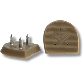 Absatzflecke Diamant HW01962 beige für Spanish Absätze