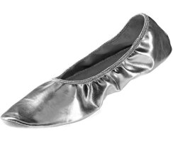 Rumpf R0051 Bauchtanzschuhe - silber 36