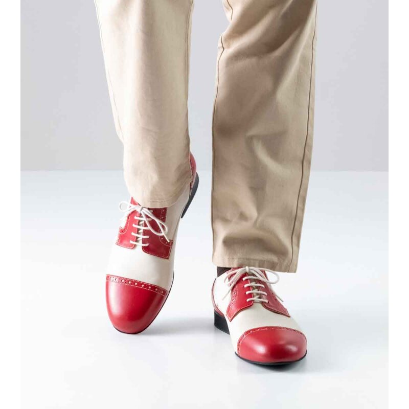 Werner Kern Tanzschuhe 28051 Bergamo rot creme