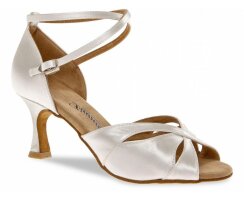 Diamant Brautschuhe 141-087-092 weiß 6,5 cm 8,5 = 42 2/3