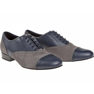 Diamant 077-025-455  blaue Tanzschuhe breit 10,5 = 45 1/3