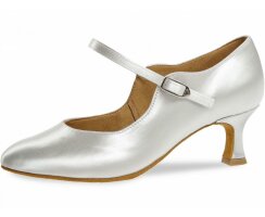 Diamant 050-106-092 Brautschuhe Satin weiß 5 cm