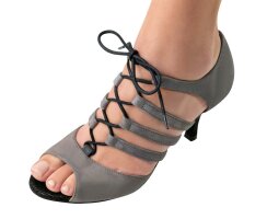 Nueva Epoca Lydia 7 graue Tanzschuhe 3,5 = 36 2/3