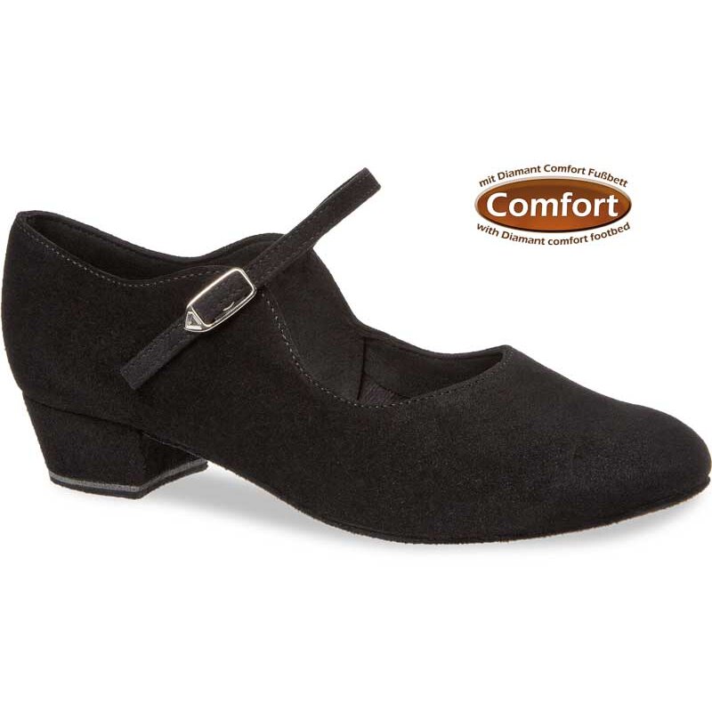 Diamant 050-029-001 Tanz- Orgelschuhe 6 = 39 1/3