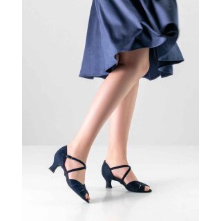 Werner Kern Tanzschuhe Ebony 5 blau Comfort
