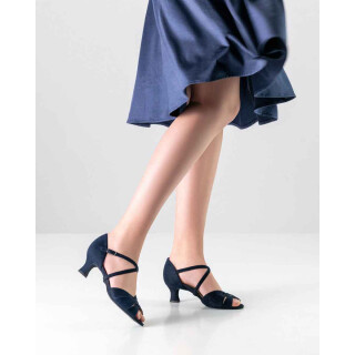 Werner Kern Tanzschuhe Ebony 5 blau Comfort 5 = 38 2/3