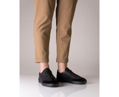 Anna Kern 7030 Suny Tanzsneaker Damen, Nappa-Velour, Schwarz