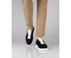 Anna Kern Sneaker 7415 – Herren-Tanzsneaker Velour Schwarz