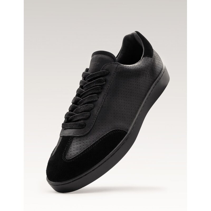 Anna Kern Sneaker 7430 – Herren-Sneaker Nappa-Velour Schwarz