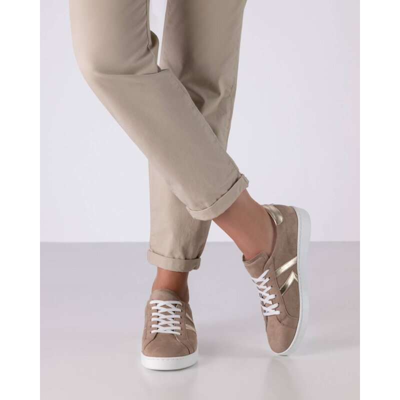 Werner-Kern Tanzsneaker Darcey in Beige mit Wechselfussbett