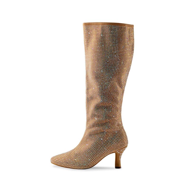 Anna Kern Soleil Tanzstiefel Kniehoch mit 6 cm Absatzhöhe