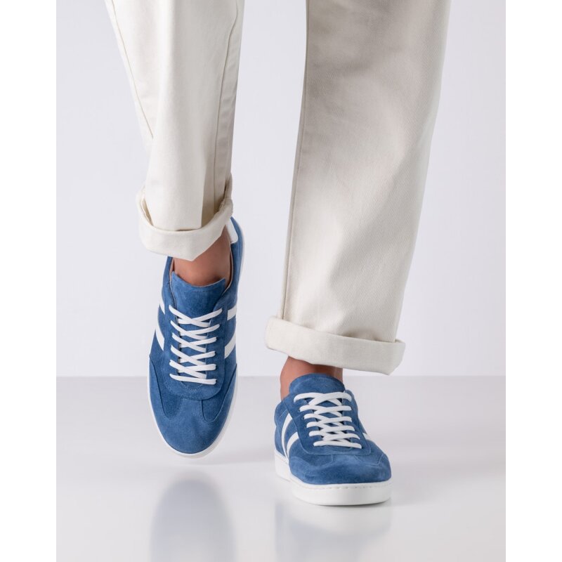 Werner Kern Salerno 28074 Herrensneaker Comfort Jeansblau