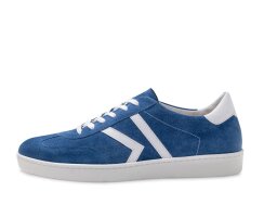 Werner-Kern Salerno aus jeansblauem Velourleder,...