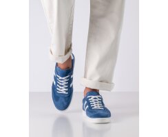 Werner Kern Salerno 28074 Herrensneaker Comfort Jeansblau