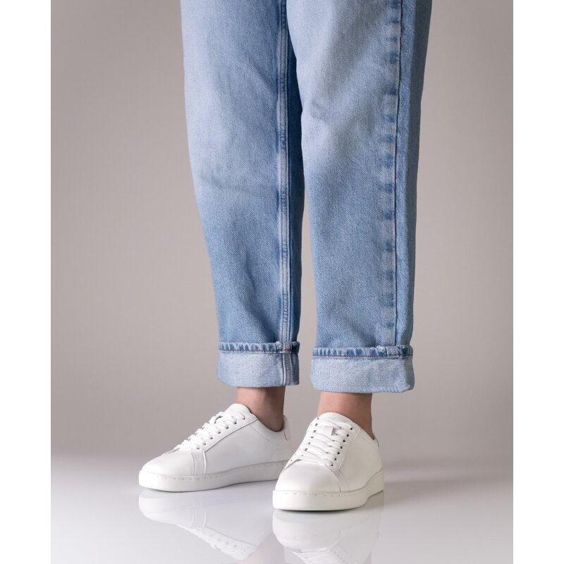 7025 Anna Kern - Sport-Sneaker aus Nappa-Leder in Weiß