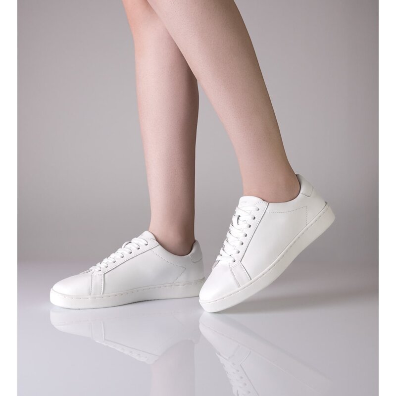 Anna Kern 7025 Suny Tanzsneaker Damen, Nappaleder, Weiß 7,5 = 41 1/3