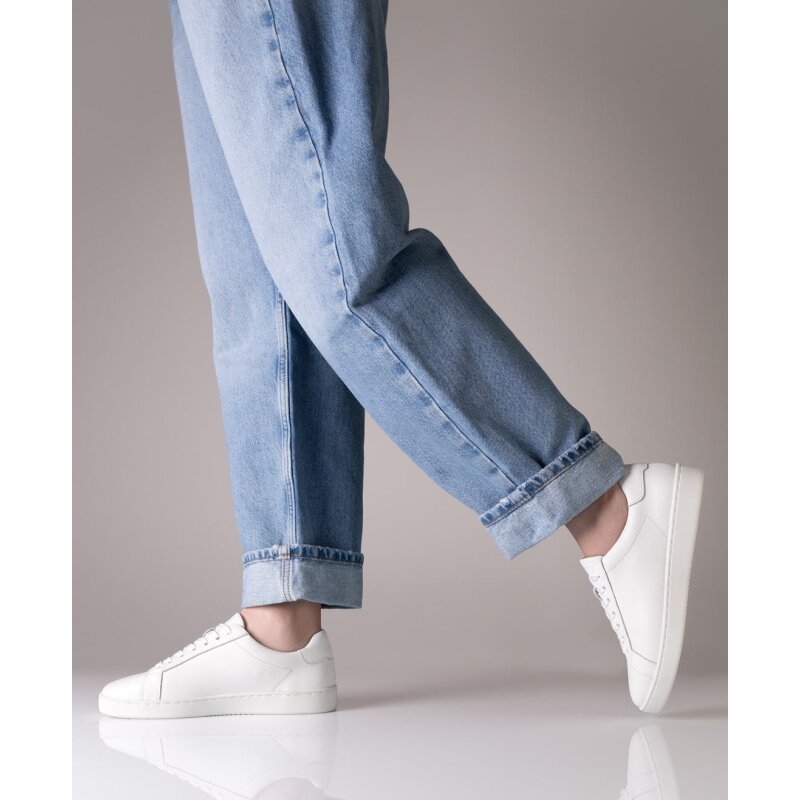 Anna Kern 7025 Suny Tanzsneaker Damen, Nappaleder, Weiß 7,5 = 41 1/3