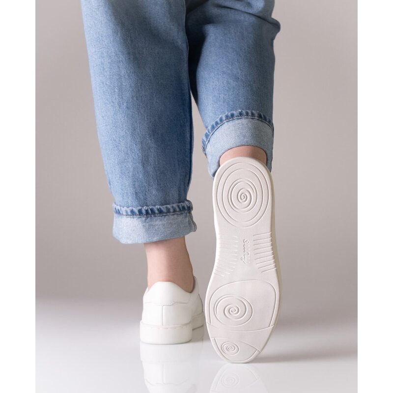 Anna Kern 7025 Suny Tanzsneaker Damen, Nappaleder, Weiß 7,5 = 41 1/3