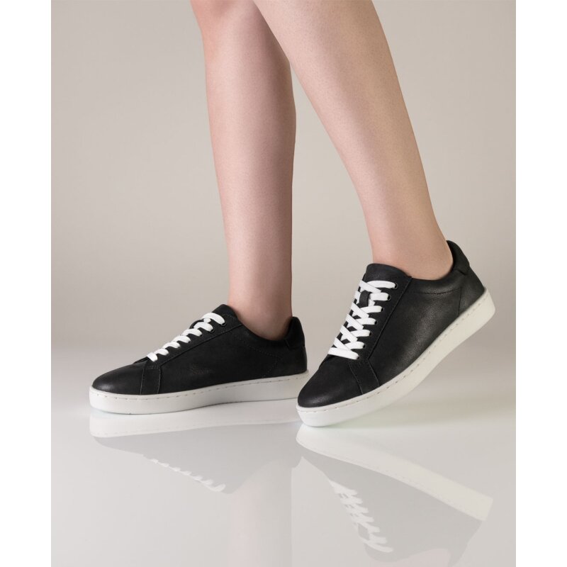 Anna Kern 7010 Suny Tanzsneaker Damen, Nappaleder Schwarz 7 = 40 2/3