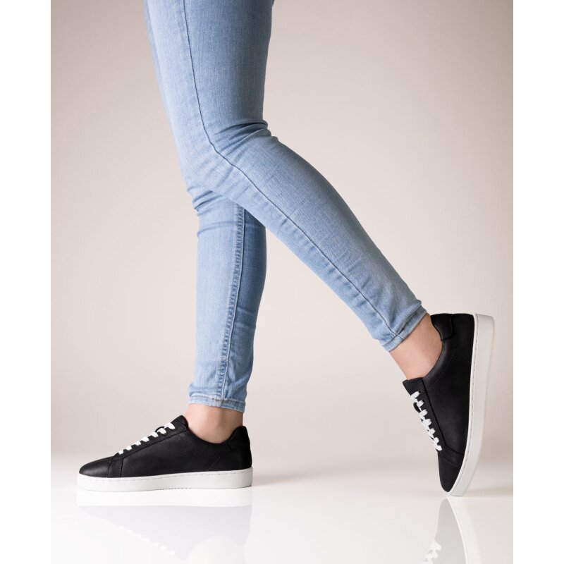 Anna Kern 7010 Suny Tanzsneaker Damen, Nappaleder Schwarz 7 = 40 2/3