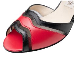 Werner Kern Tanzschuhe Portia 6,5 schwarz-rot