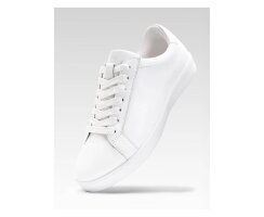 Braut-Sneaker in weiß für den langen Hochzeitstag