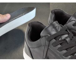 Diamant 212-502-028 Tanzsneaker BEAT schwarz/weiß