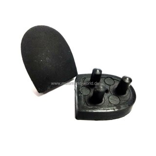 Absatzflecke Werner Kern Absatz 5/5,5 cm schwarz