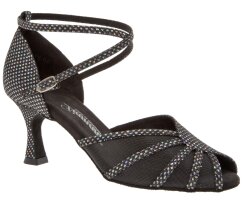 Diamant 020-087-183 Latein Glitzerschuhe 6,5 cm