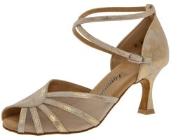 Diamant 020-087-017 Tanzschuhe gold 6,2 cm 7,5 = 41 1/3