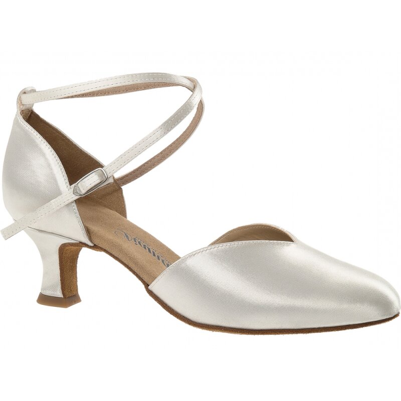 Diamant Brautschuhe 105-068-092 weiß 5 cm 6,5 = 40