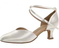 Diamant Brautschuhe 105-068-092 weiß 5 cm 9,5 = 44