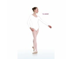 Danceries T03 LINDSEY Ballett Trikot Baumwolle weiss