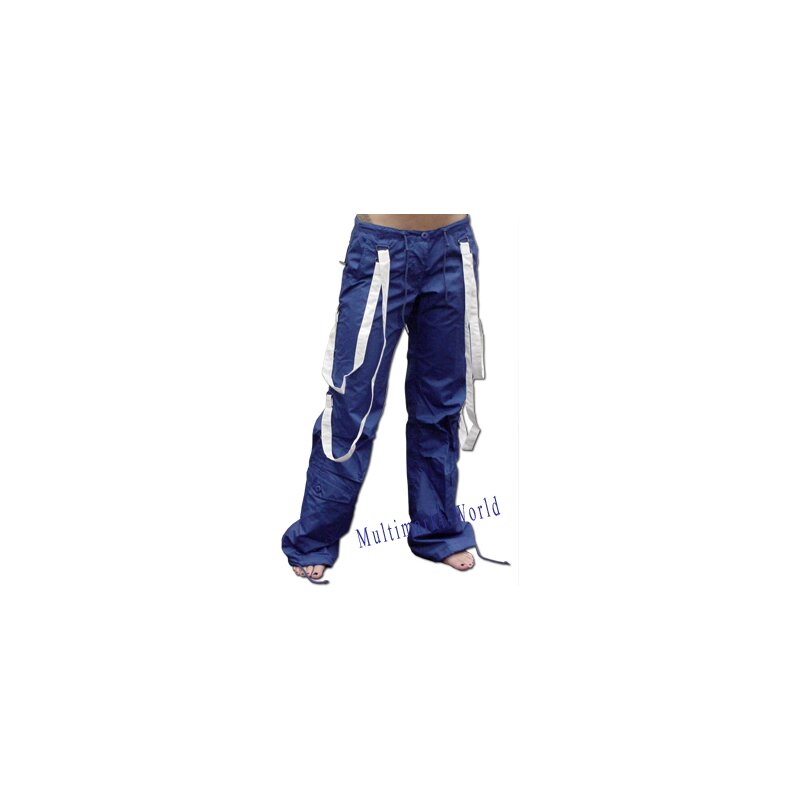 Ufohose 88416 Girl Strappy Pant blau