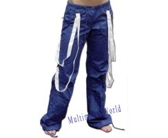 Ufohose 88416 Girl Strappy Pant blau