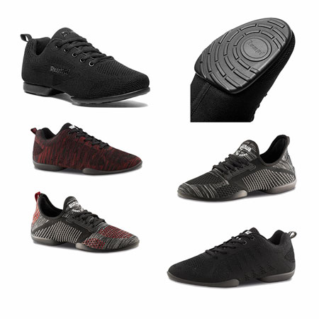 dance sneaker mit drehpunktsohle